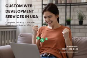 Custom web development services in USA by a professional website development agency USA