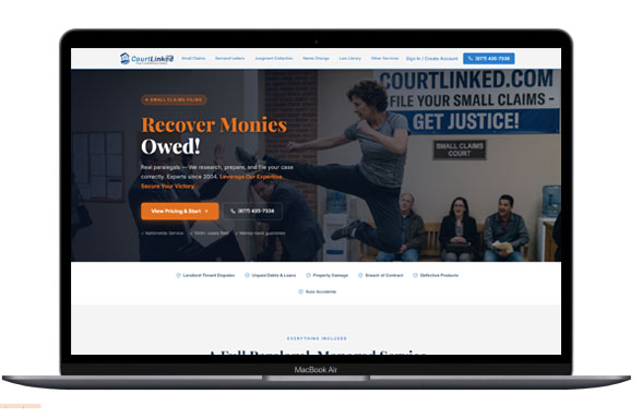 Law Firm Website Delivers 250% More Consultation Requests