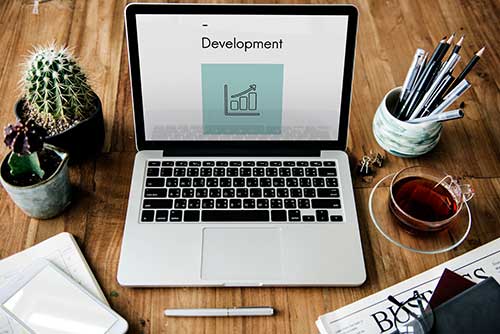 Business website development timeline from planning to launch